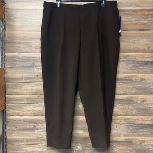 Laura Scott Plus Polyester Pull on Pants NWT